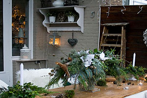 Holiday Outdoor Table